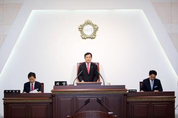 제206회 임시회개회