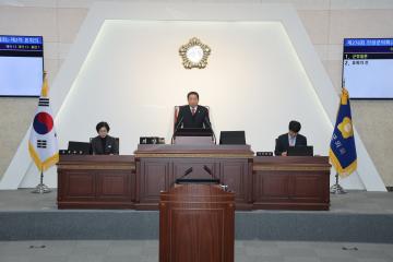 제276회 정례회 군정질문